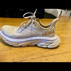 Hoka woman’s Clifton 7 running shoe.